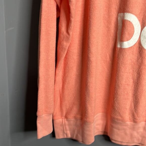 Wildfox Pink Long Sleeve Crewneck Sweatshirt Rose All Day Graphic Size XS - Picture 5 of 9